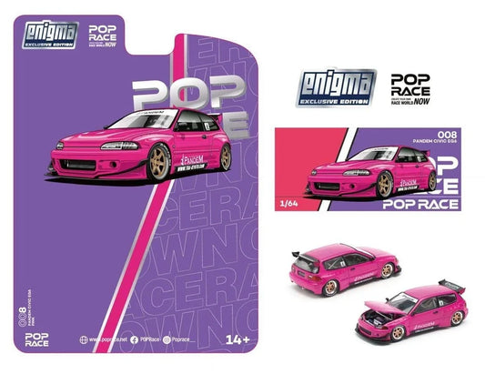 POPRACE Pandem Civic EG6 Pink Enigma Exclusive 008 Blister