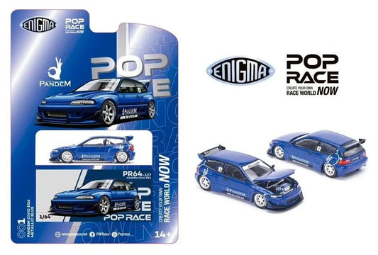 POPRACE Pandem Civic EG6 Blue Enigma Exclusive 001 Blister