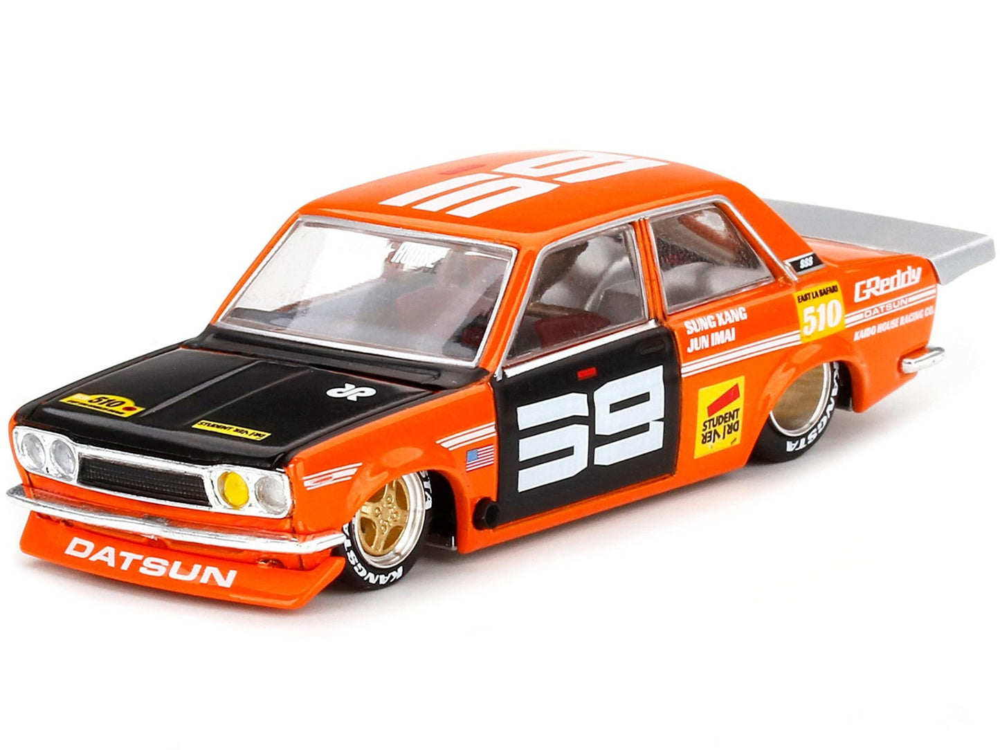 Kaido House x Mini GT 1:64 Datsun 510 Pro Street SK510 Orange KHMG004 Sealed Box