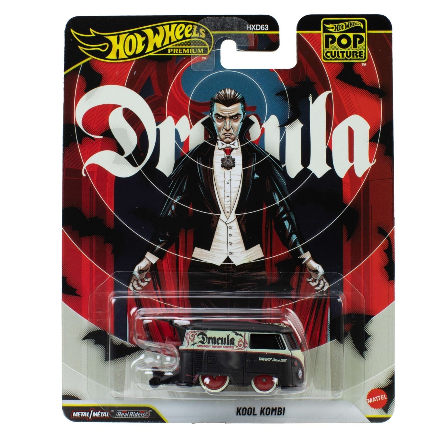 2026 Hot Wheels Premium Pop Culture Dracula Kool Kombi