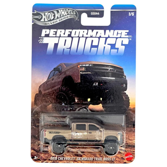 2026 Hot Wheels Silver Series Performance Trucks 1/5 2019 Chevrolet Silverado