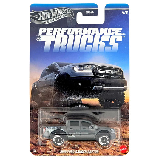 2026 Hot Wheels Silver Series Performance Trucks 4/5 2019 Ford Ranger Raptor