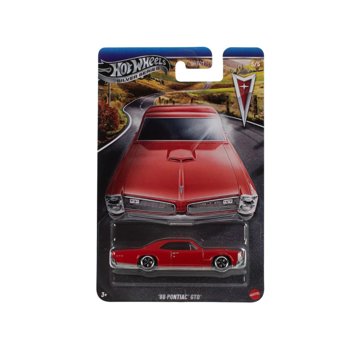 2026 Hot Wheels Silver Series Pontiac 100th Anniversary '66 Pontiac GTO Chase