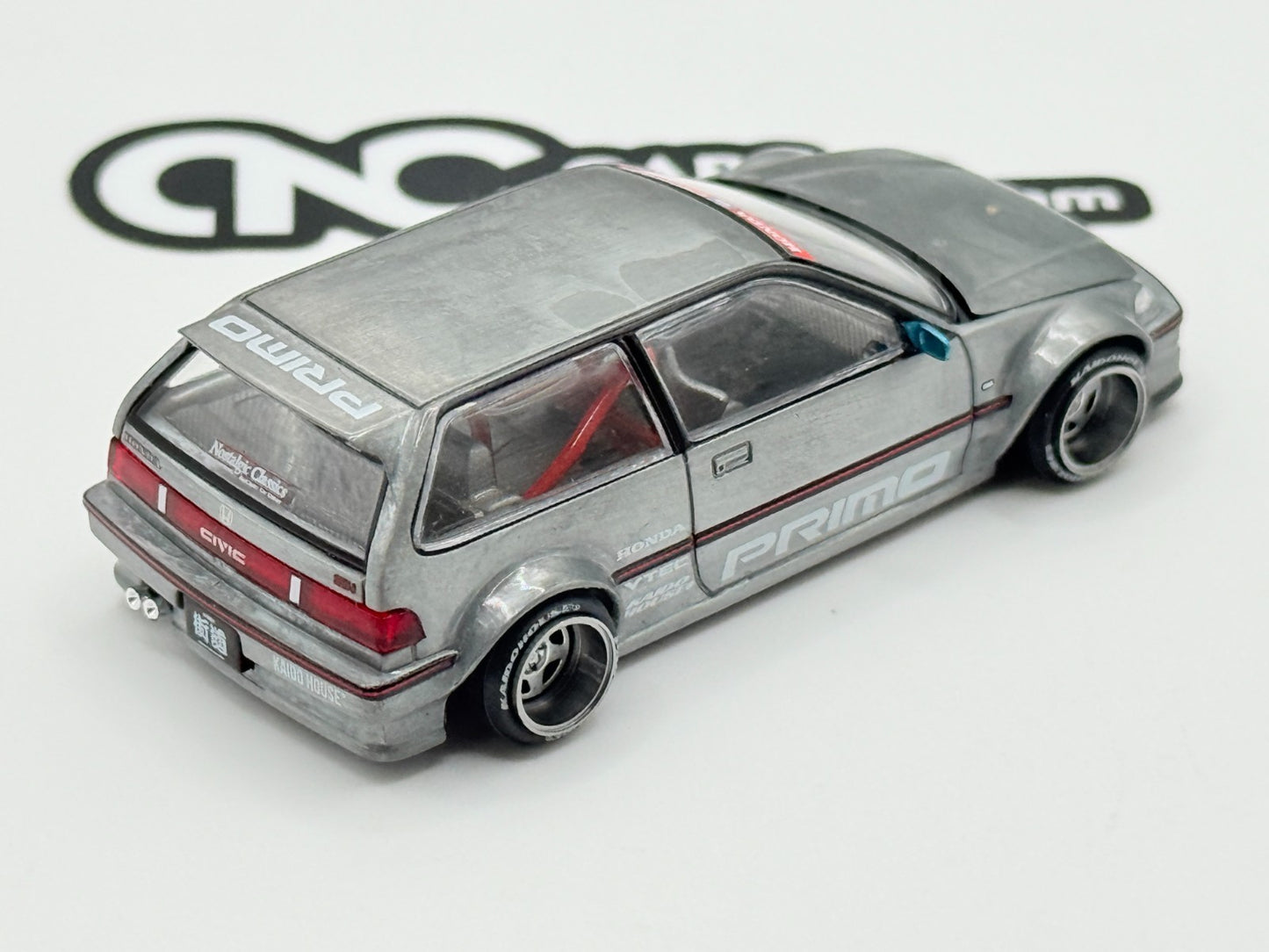 Kaido House x Mini GT 1:64 Honda Civic (EF) Kaido Works KHMG126 CHASE Open Box