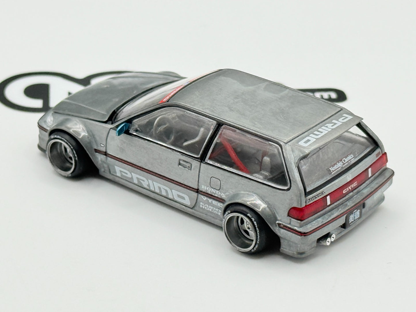 Kaido House x Mini GT 1:64 Honda Civic (EF) Kaido Works KHMG126 CHASE Open Box