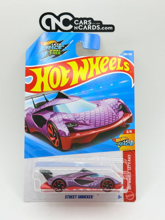 2026 Hot Wheels Hot Wheels Let's Race 3/5 Street Shrieker (Soft Corners)