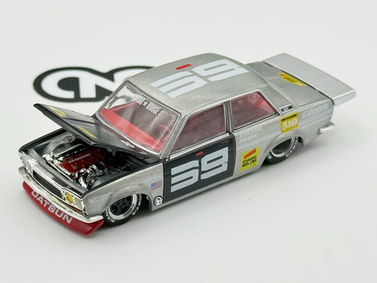 Kaido House x Mini GT 1:64 Datsun 510 Pro Street SK510 KHMG003 CHASE Open Box