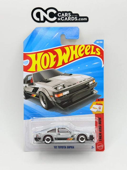 2026 Hot Wheels Then and Now 8/10 '82 Toyota Supra Grey (Soft Corners)