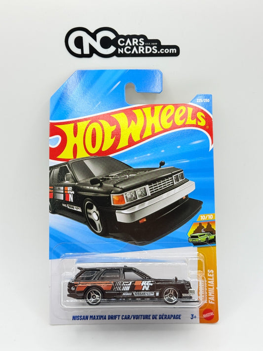 2026 Hot Wheels Wagons 10/10 Nissan Maxima Drift Car K&N Black (Soft Corners)