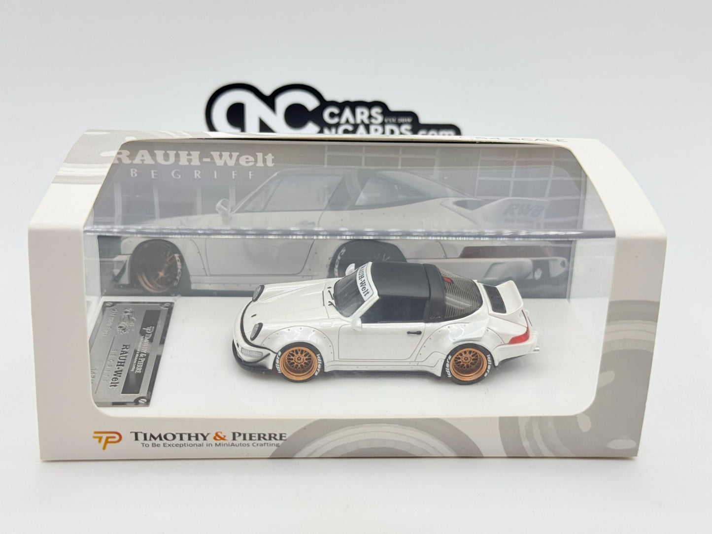 Timothy & Pierre Porsche 911 (964) Targa White RWB RAUH-Welt BEGRIFF 147/399