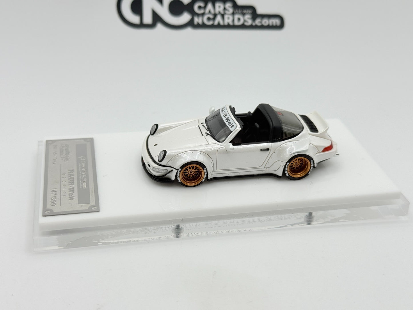Timothy & Pierre Porsche 911 (964) Targa White RWB RAUH-Welt BEGRIFF 147/399