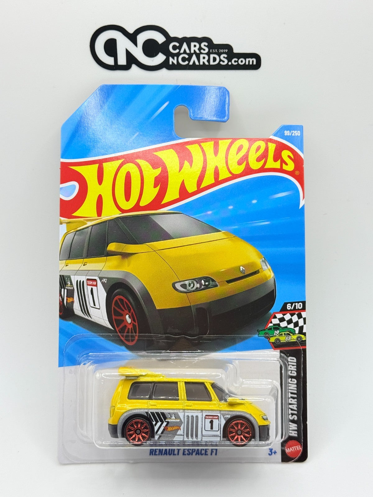 2026 Hot Wheels HW Starting Grid Renault Espace F1 (Soft Corners)