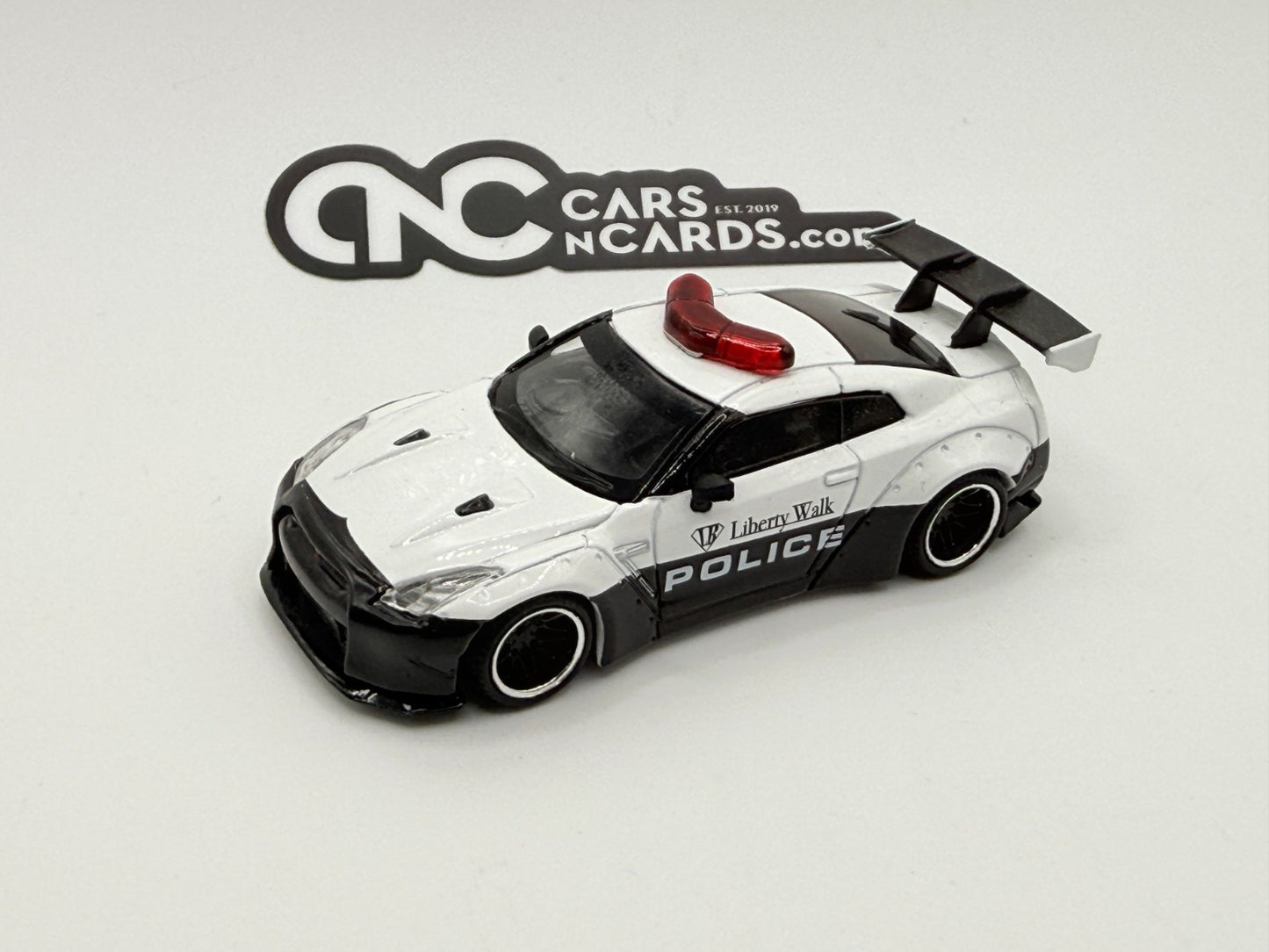 Mini GT 147 Liberty Walk Police LB Works Nissan GT-R R35 Complete Open Box RARE
