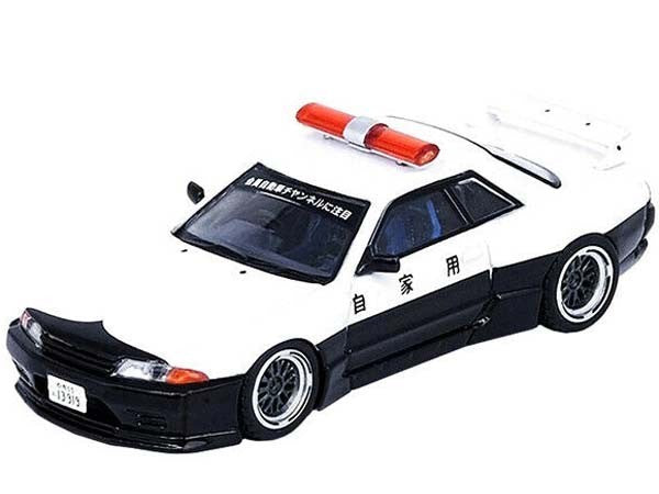 INNO64 Nissan Skyline GT-R R32 Drift Car Japan Police Livery IN64-R32P-JPDC