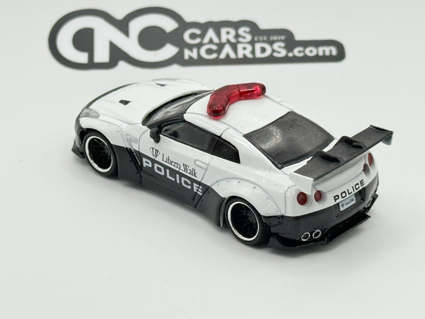 Mini GT 147 Liberty Walk Police LB Works Nissan GT-R R35 Complete Open Box RARE