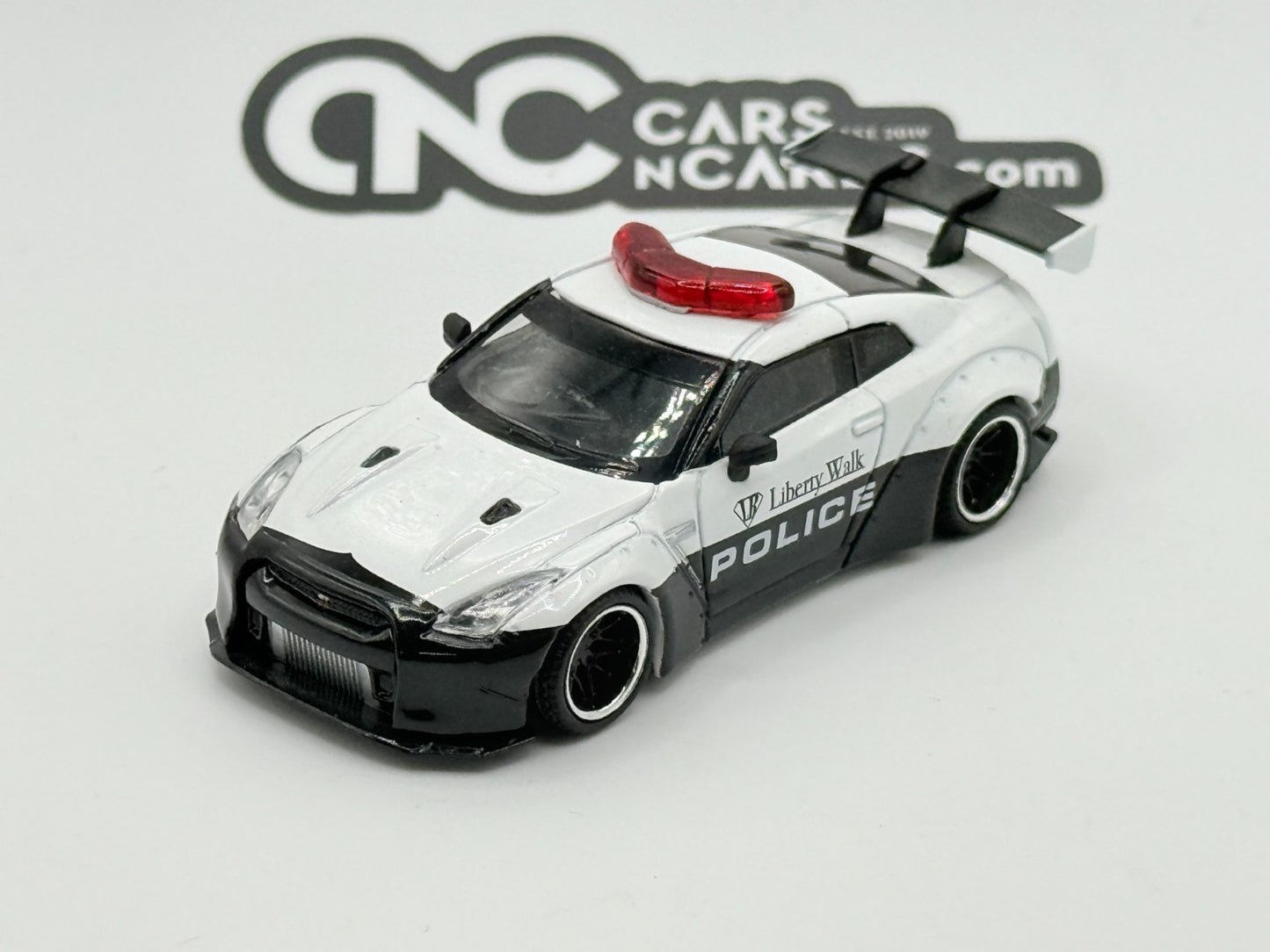 Mini GT 147 Liberty Walk Police LB Works Nissan GT-R R35 Complete Open Box RARE