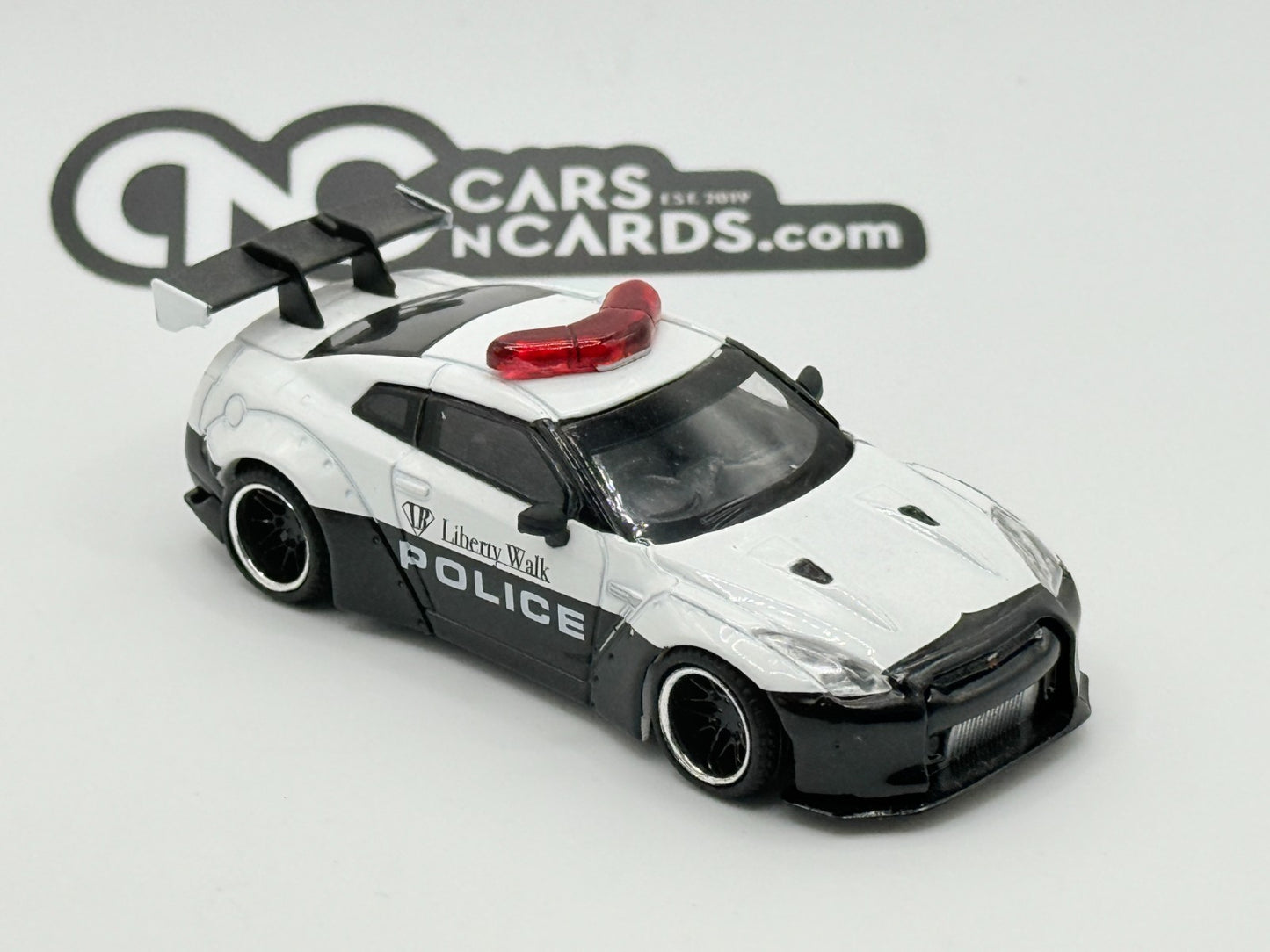 Mini GT 147 Liberty Walk Police LB Works Nissan GT-R R35 Complete Open Box RARE