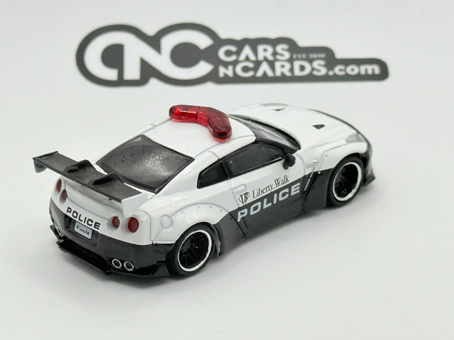 Mini GT 147 Liberty Walk Police LB Works Nissan GT-R R35 Complete Open Box RARE