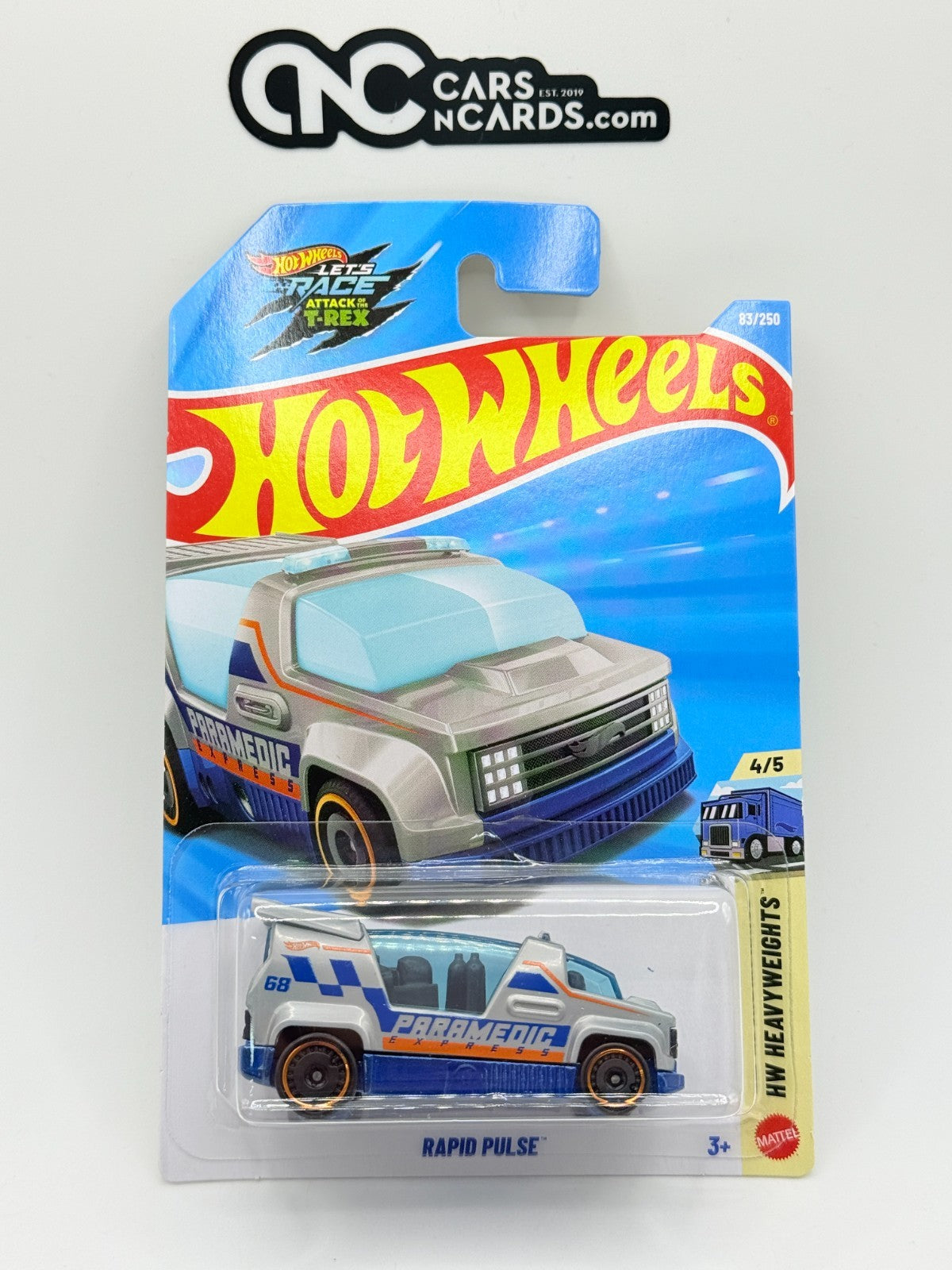 2026 Hot Wheels HW Heavyweights 4/5 Rapid Pulse Paramedic (Soft Corners)