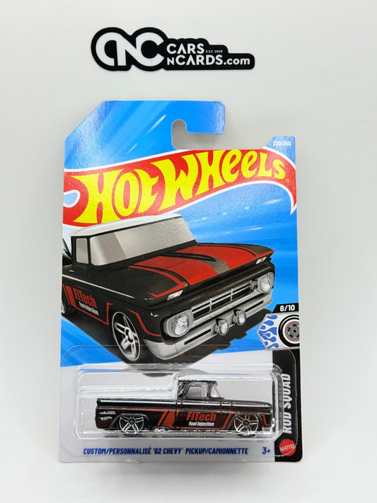 2026 Hot Wheels Rod Squad 8/10 Custom '62 Chevy Pickup FiTech (Soft Corners)