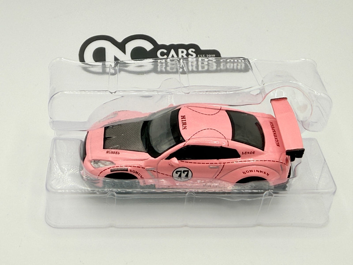 Mini GT #76 Liberty Walk LB Works Nissan GT-R R35 Pink Pig Open Box RARE