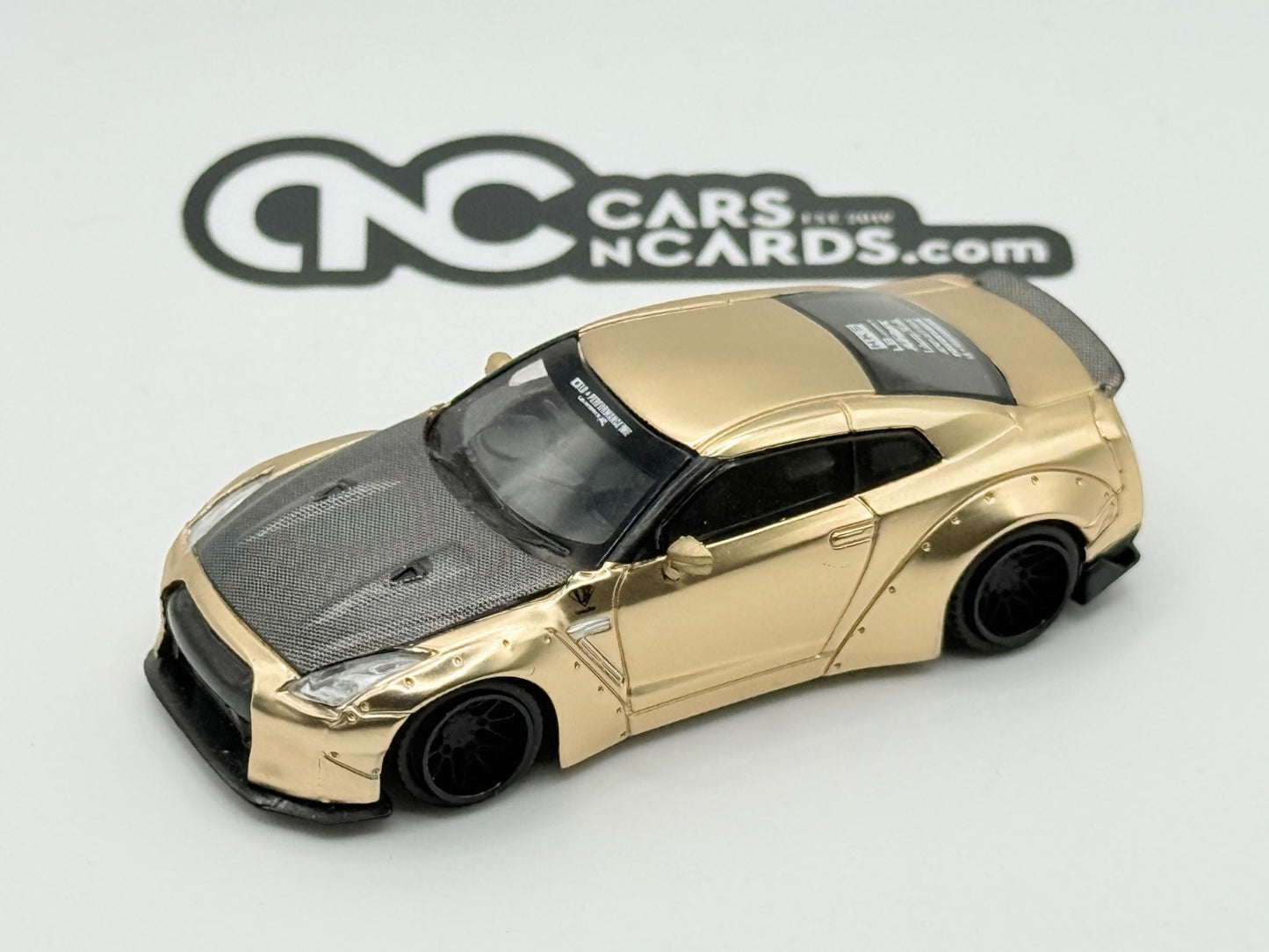 Mini GT #40 Liberty Walk LB Works Nissan GT-R R35 Satin Gold Open Box RARE