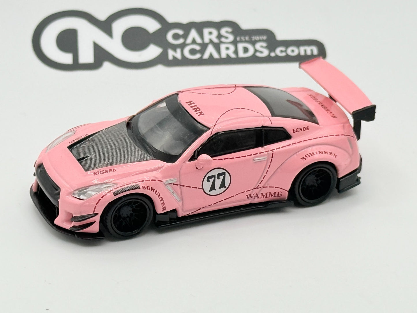 Mini GT #76 Liberty Walk LB Works Nissan GT-R R35 Pink Pig Open Box RARE