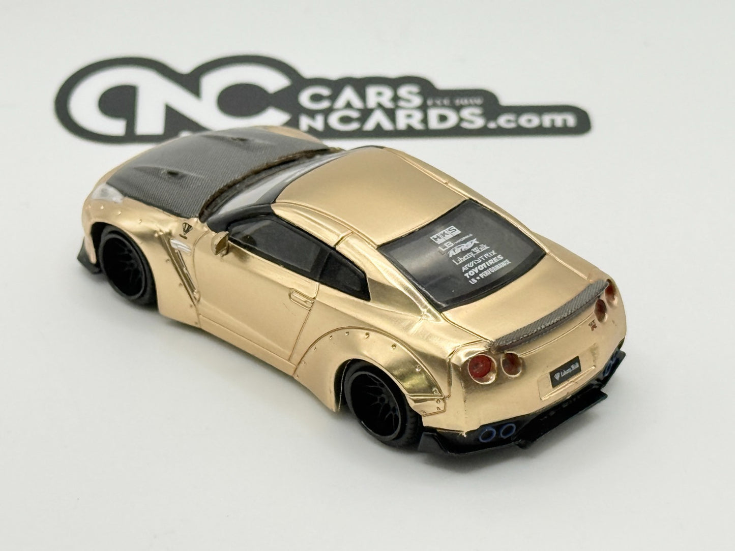 Mini GT #40 Liberty Walk LB Works Nissan GT-R R35 Satin Gold Open Box RARE