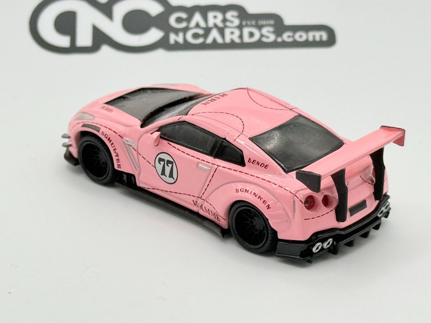 Mini GT #76 Liberty Walk LB Works Nissan GT-R R35 Pink Pig Open Box RARE