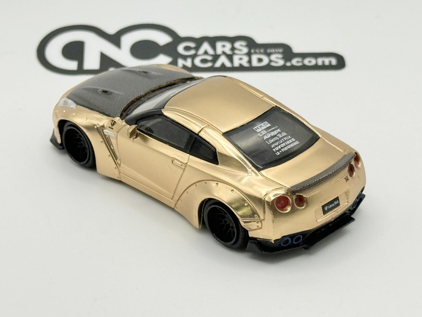 Mini GT #40 Liberty Walk LB Works Nissan GT-R R35 Satin Gold Open Box RARE