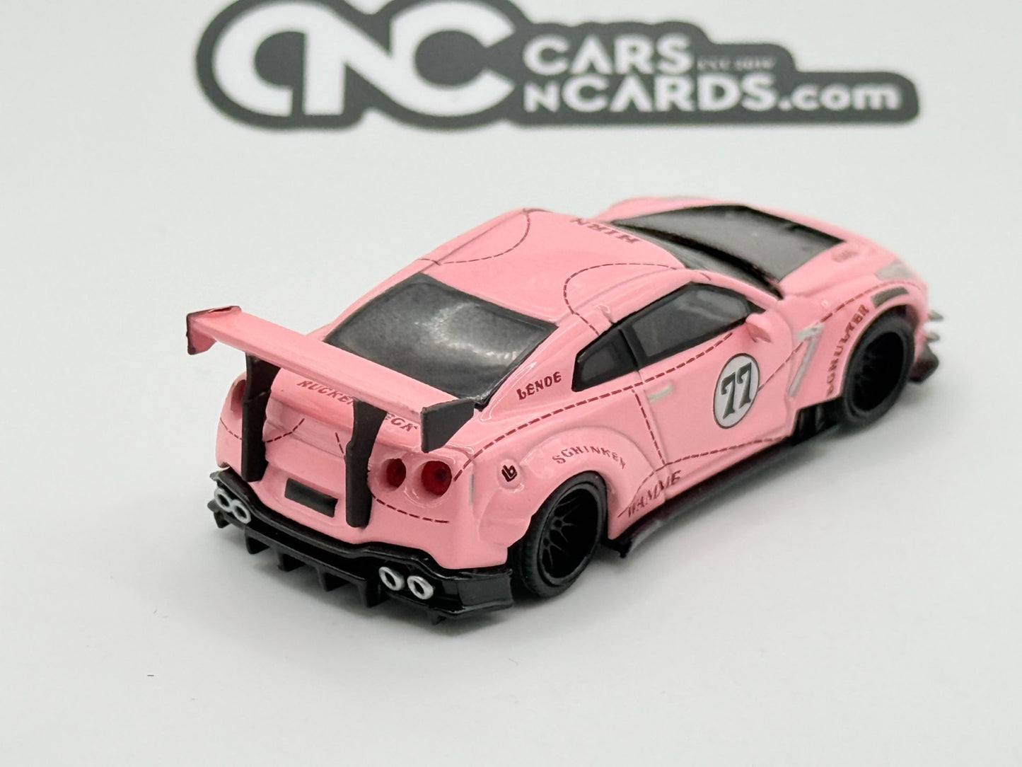 Mini GT #76 Liberty Walk LB Works Nissan GT-R R35 Pink Pig Open Box RARE
