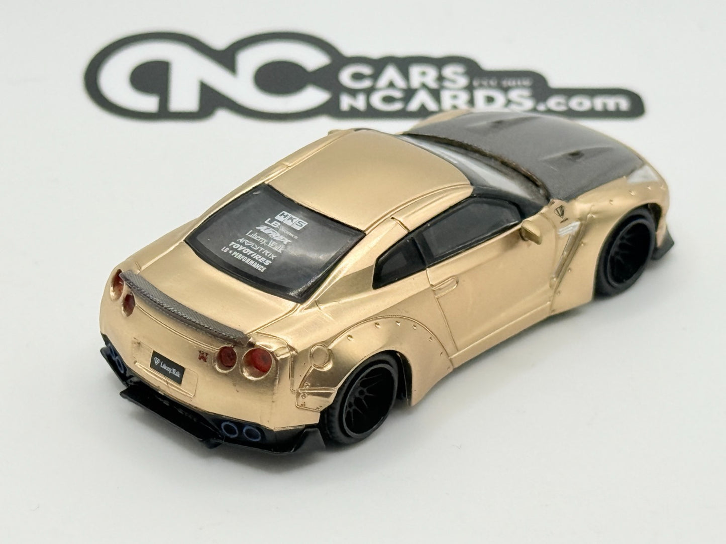 Mini GT #40 Liberty Walk LB Works Nissan GT-R R35 Satin Gold Open Box RARE