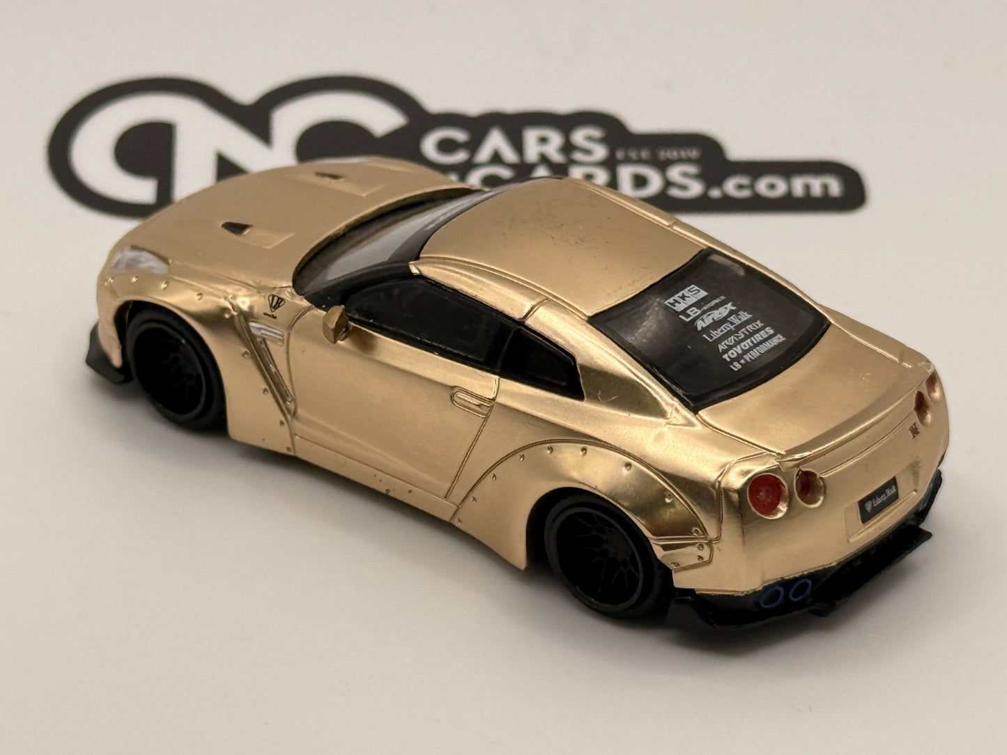 Mini GT #30 Liberty Walk LB Works Nissan GT-R R35 Satin Gold Open Box RARE