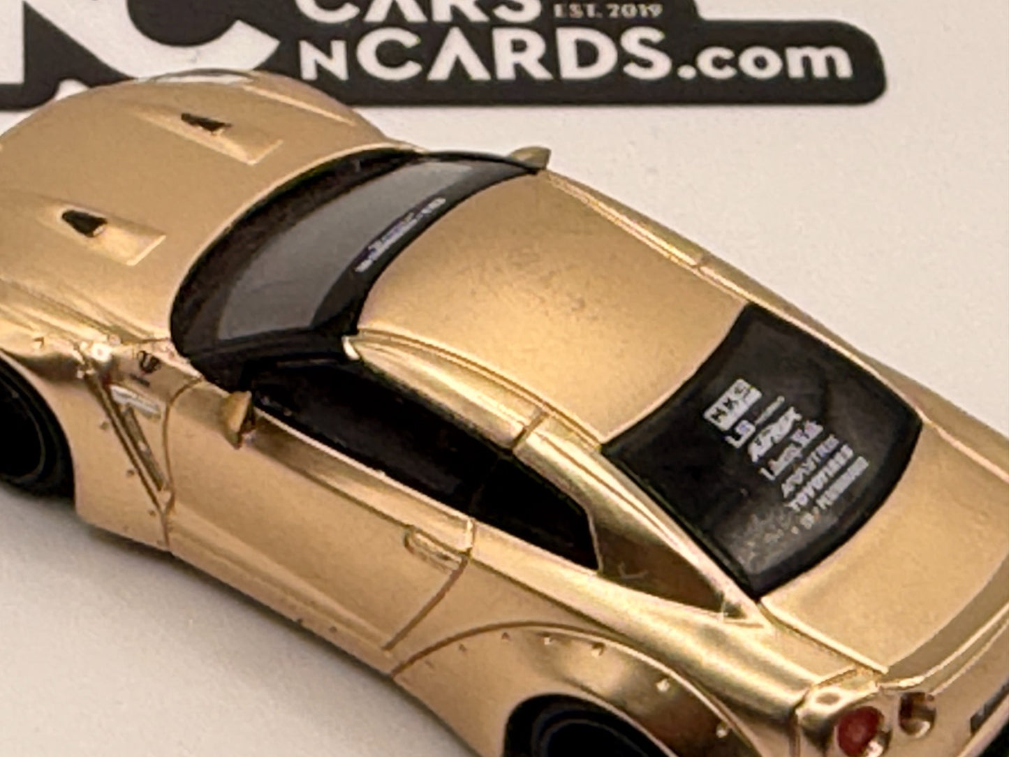 Mini GT #30 Liberty Walk LB Works Nissan GT-R R35 Satin Gold Open Box RARE