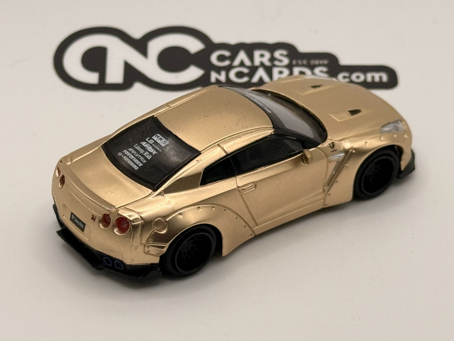 Mini GT #30 Liberty Walk LB Works Nissan GT-R R35 Satin Gold Open Box RARE