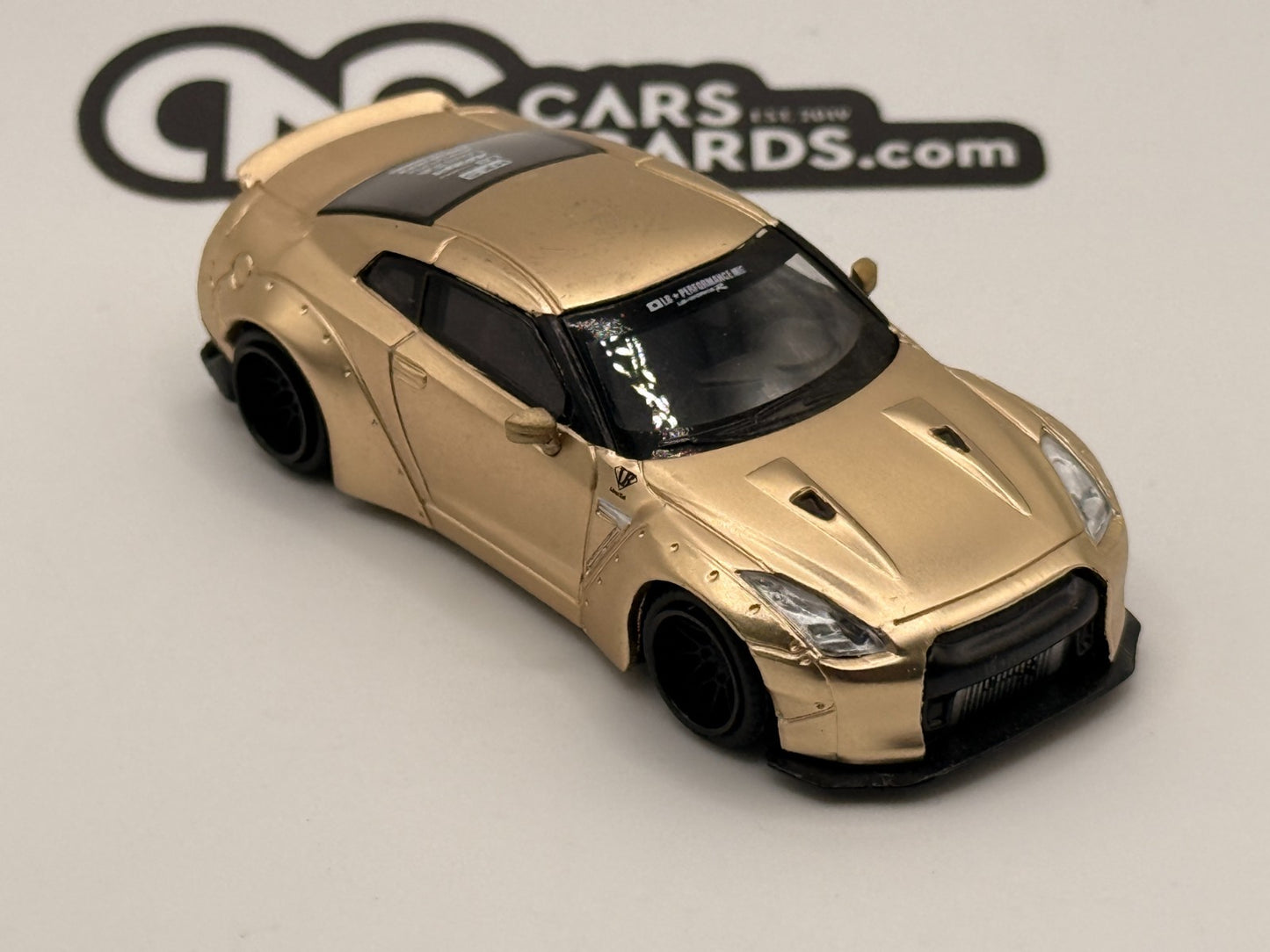 Mini GT #30 Liberty Walk LB Works Nissan GT-R R35 Satin Gold Open Box RARE