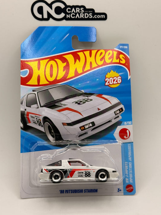 2026 Hot Wheels HW J-Imports 8/10 '88 Mitsubishi Starion (Soft Corners)
