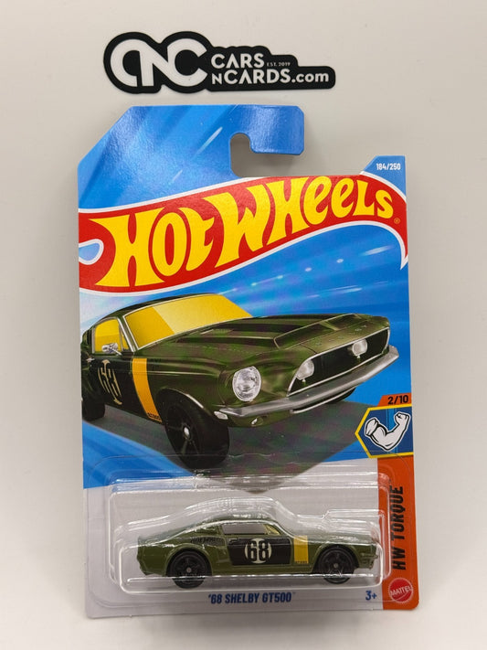 2026 Hot Wheels HW Torque 2/10 '68 Shelby GT500 Green (Soft Corners)