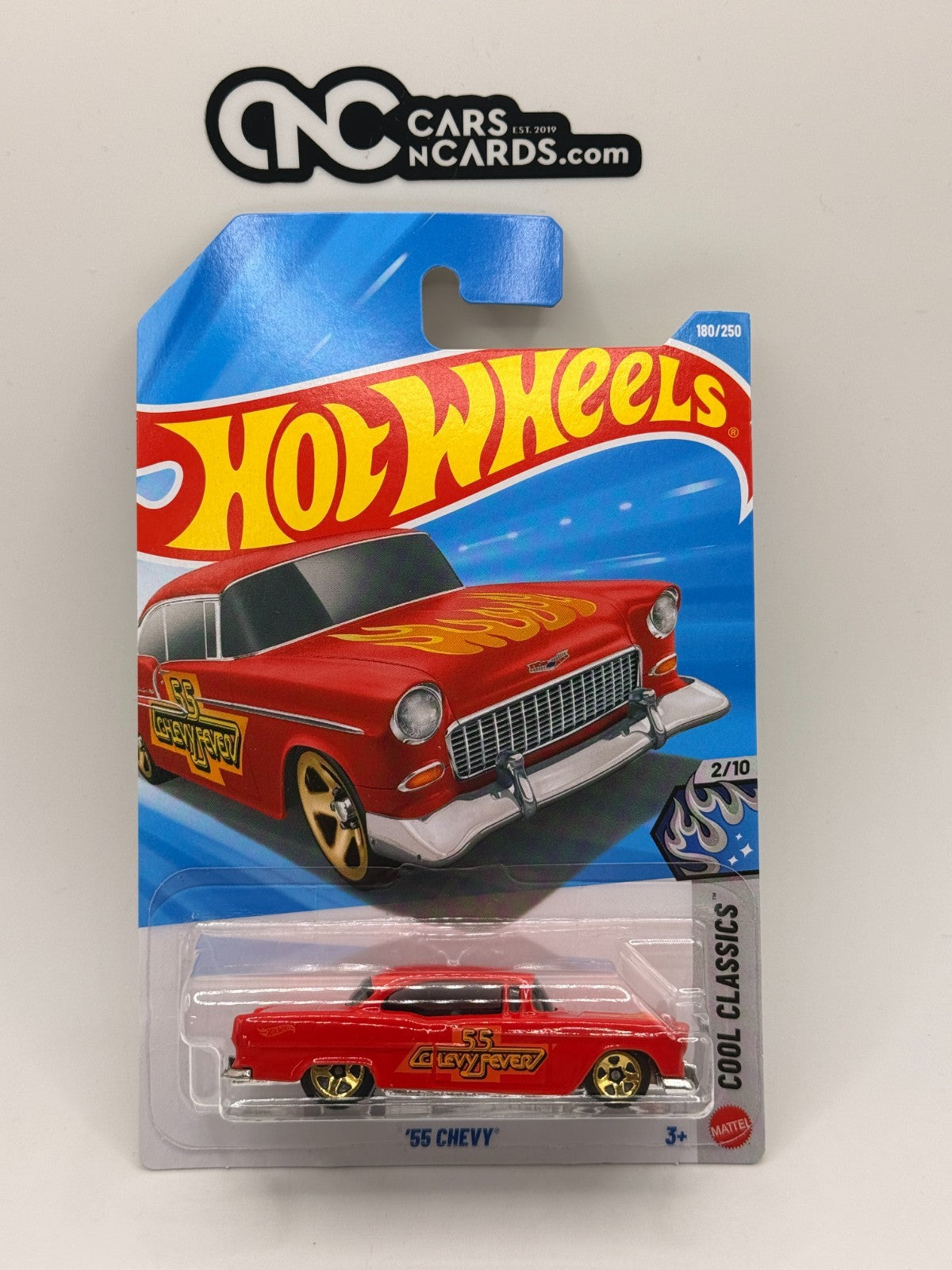 2026 Hot Wheels Cool Classics 2/10 '55 Chevy Red (Soft Corners)