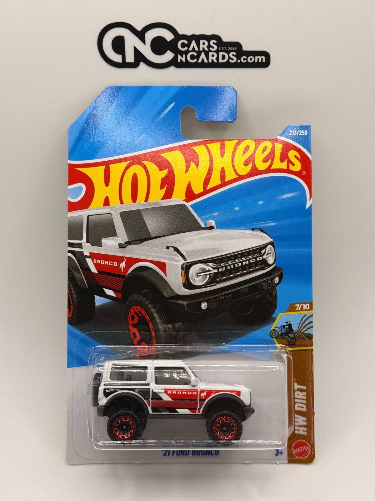 2026 Hot Wheels HW Dirt 7/10 '21 Ford Bronco (Soft Corners)