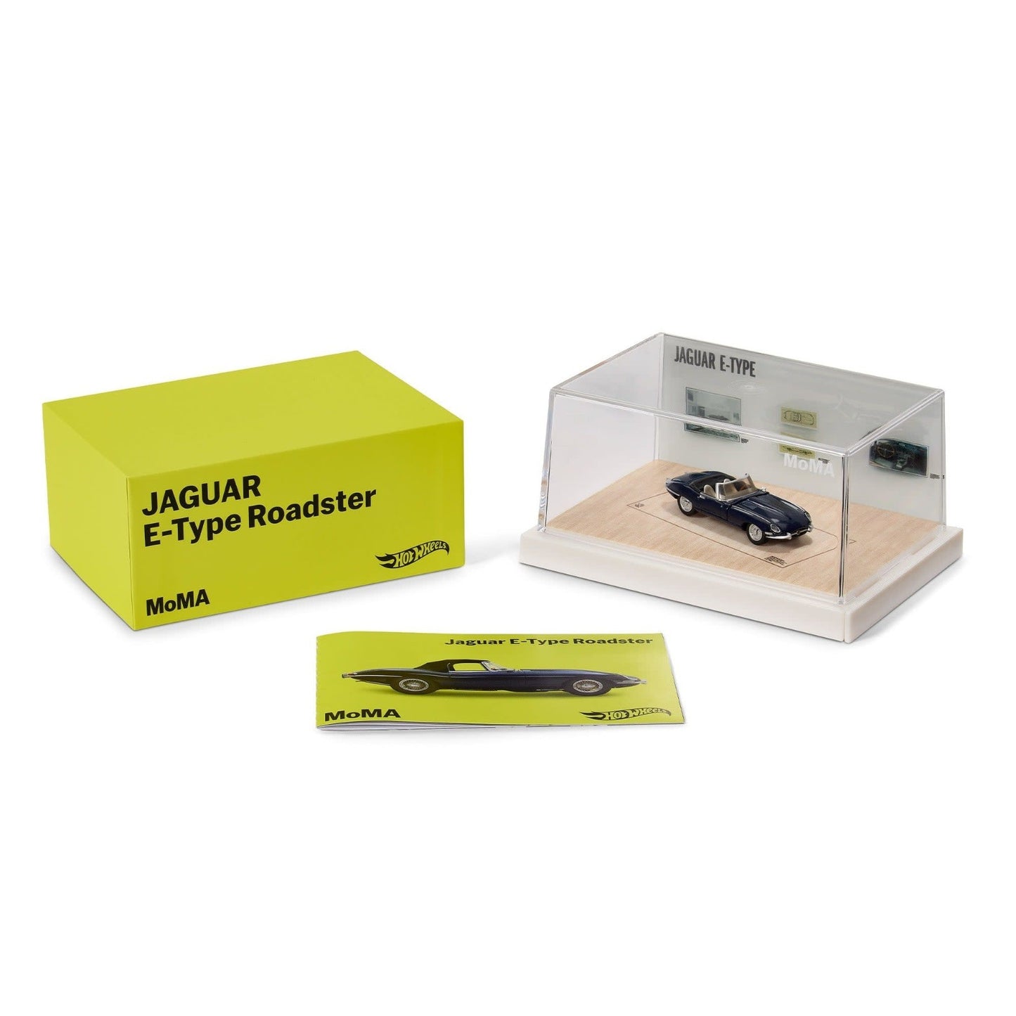 2025 Hot Wheels Mattel Creations MoMA Jaguar E-Type Roadster Sealed Box