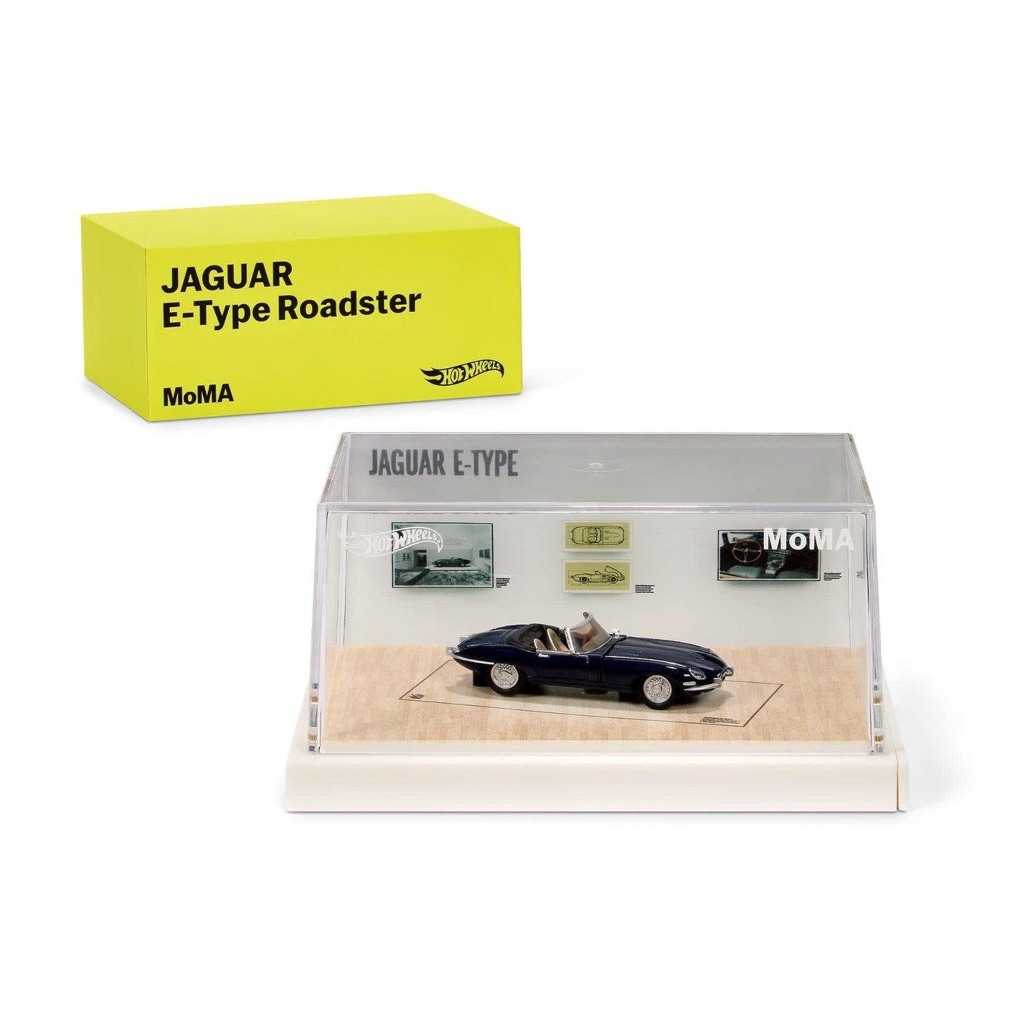 2025 Hot Wheels Mattel Creations MoMA Jaguar E-Type Roadster Sealed Box