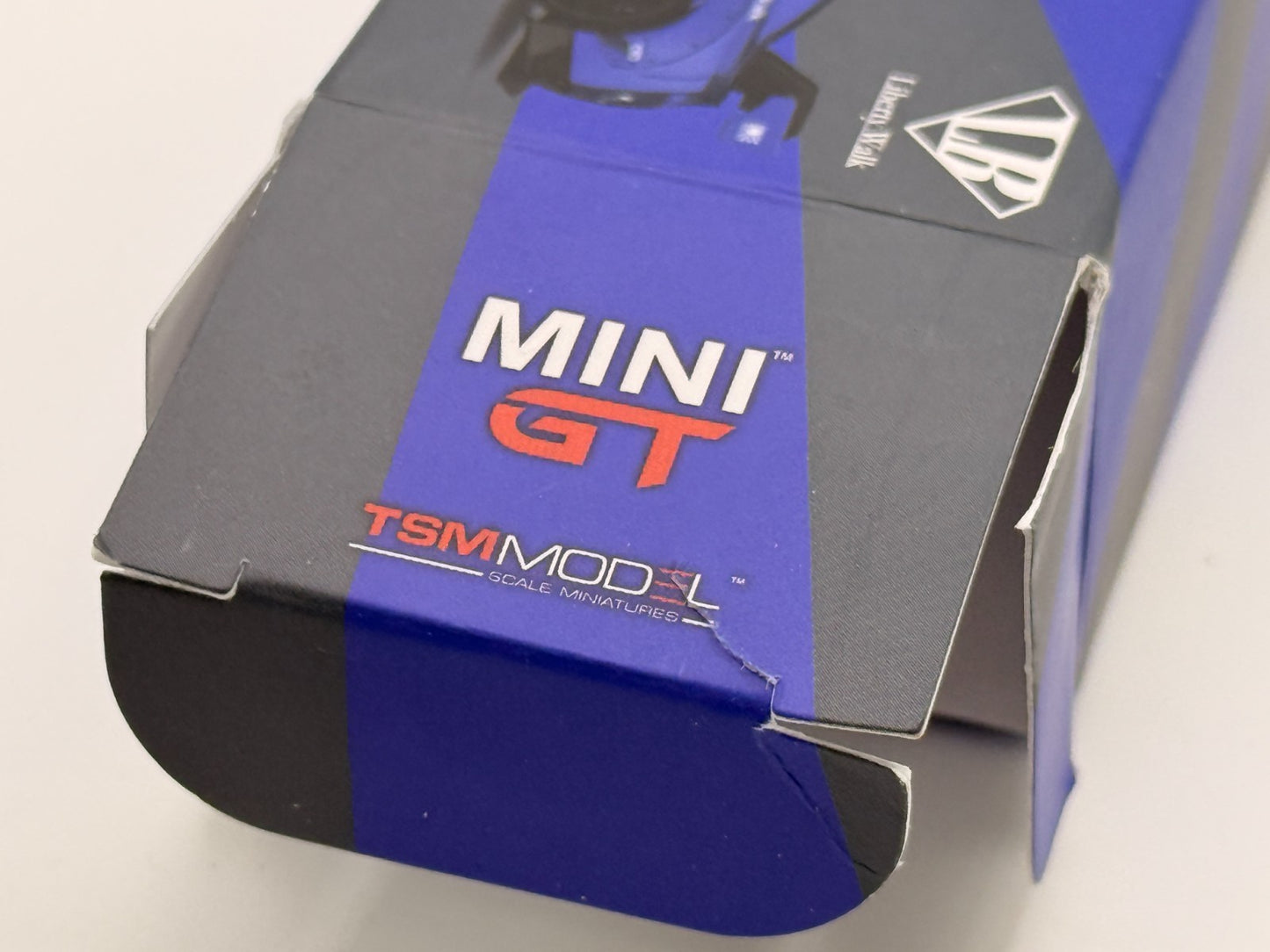 Mini GT #34 Liberty Walk LB Works Nissan GT-R R35 Candy Blue Open Box RARE