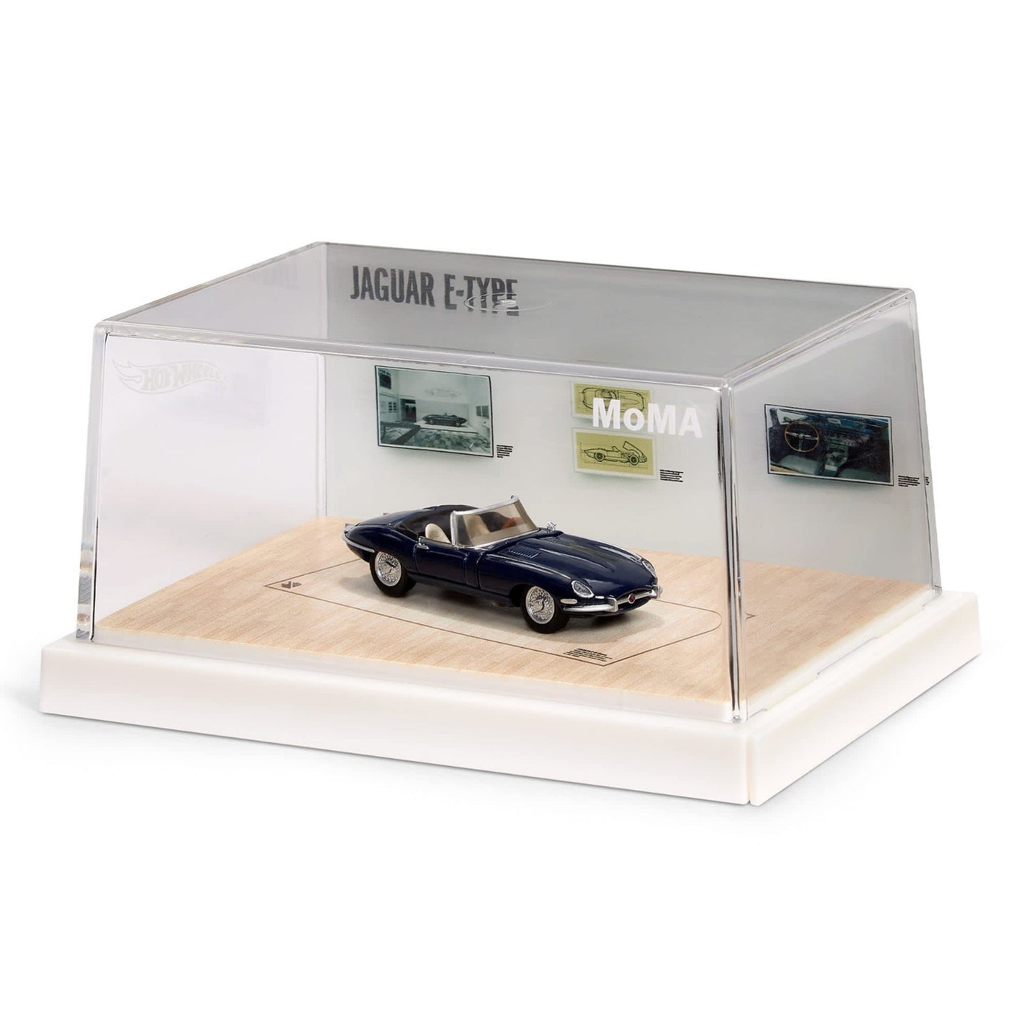 2025 Hot Wheels Mattel Creations MoMA Jaguar E-Type Roadster Sealed Box