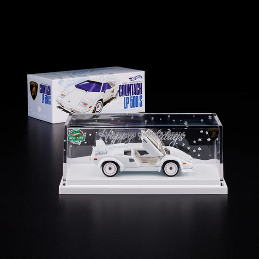 2025 Hot Wheels RLC Red Line Club 1982 Lamborghini Countach LP 500 S Sealed Box