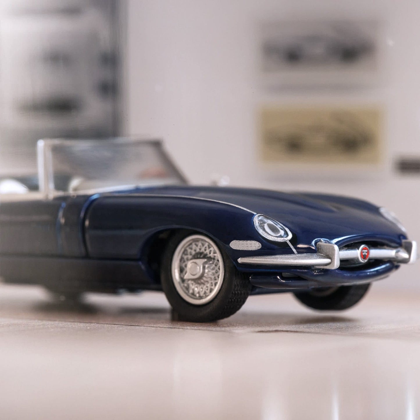 2025 Hot Wheels Mattel Creations MoMA Jaguar E-Type Roadster Sealed Box