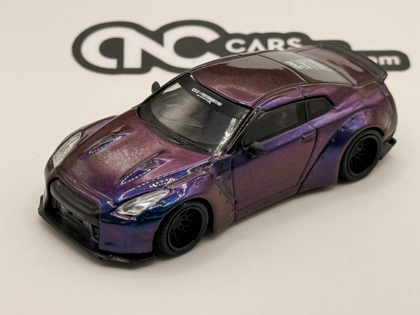 Mini GT #39 Liberty Walk LB Works Nissan GT-R R35 Magic Purple Open Box RARE