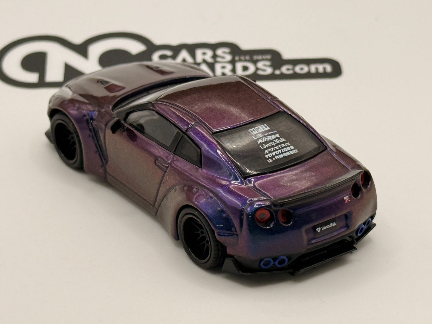 Mini GT #39 Liberty Walk LB Works Nissan GT-R R35 Magic Purple Open Box RARE