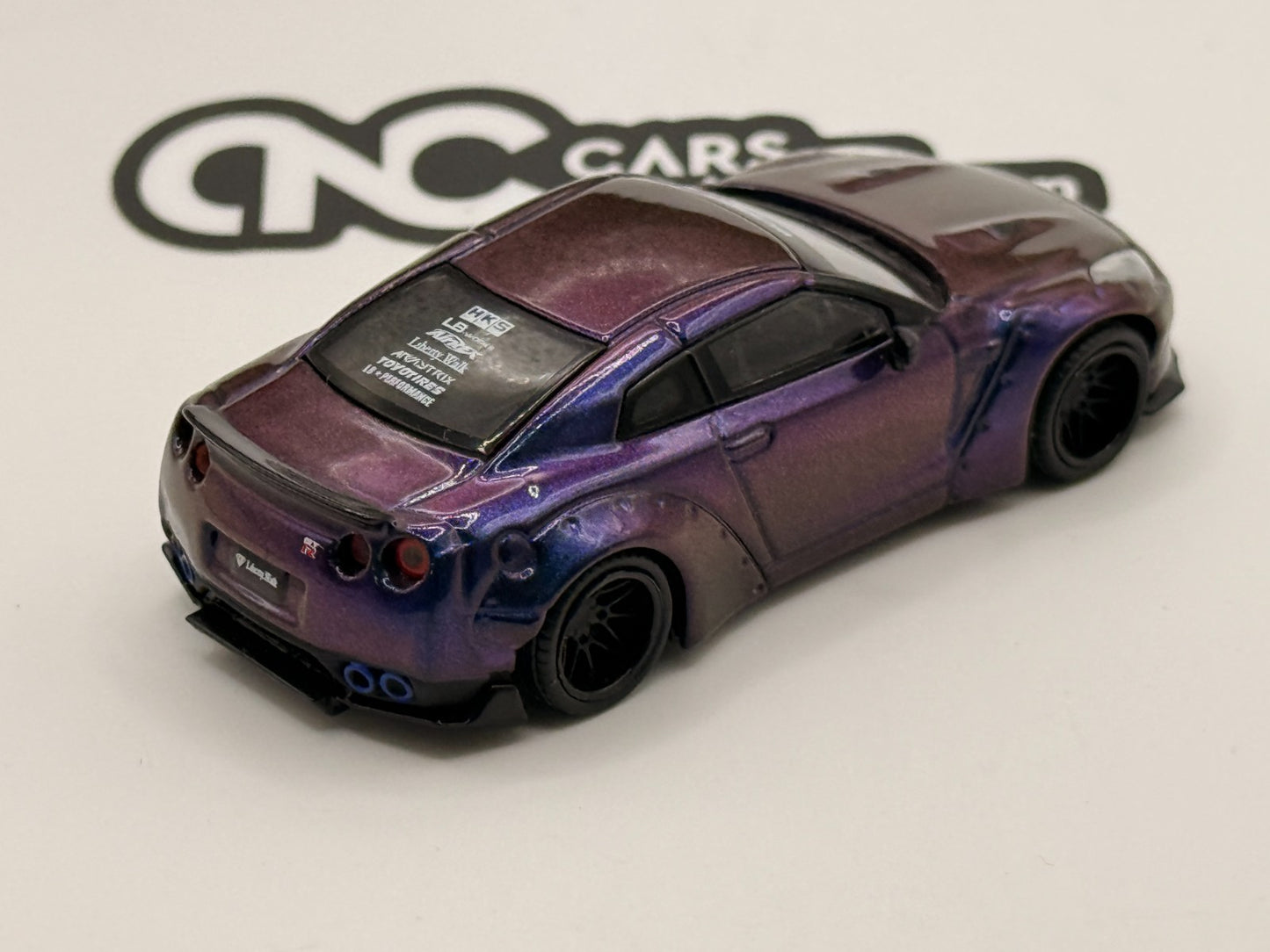 Mini GT #39 Liberty Walk LB Works Nissan GT-R R35 Magic Purple Open Box RARE