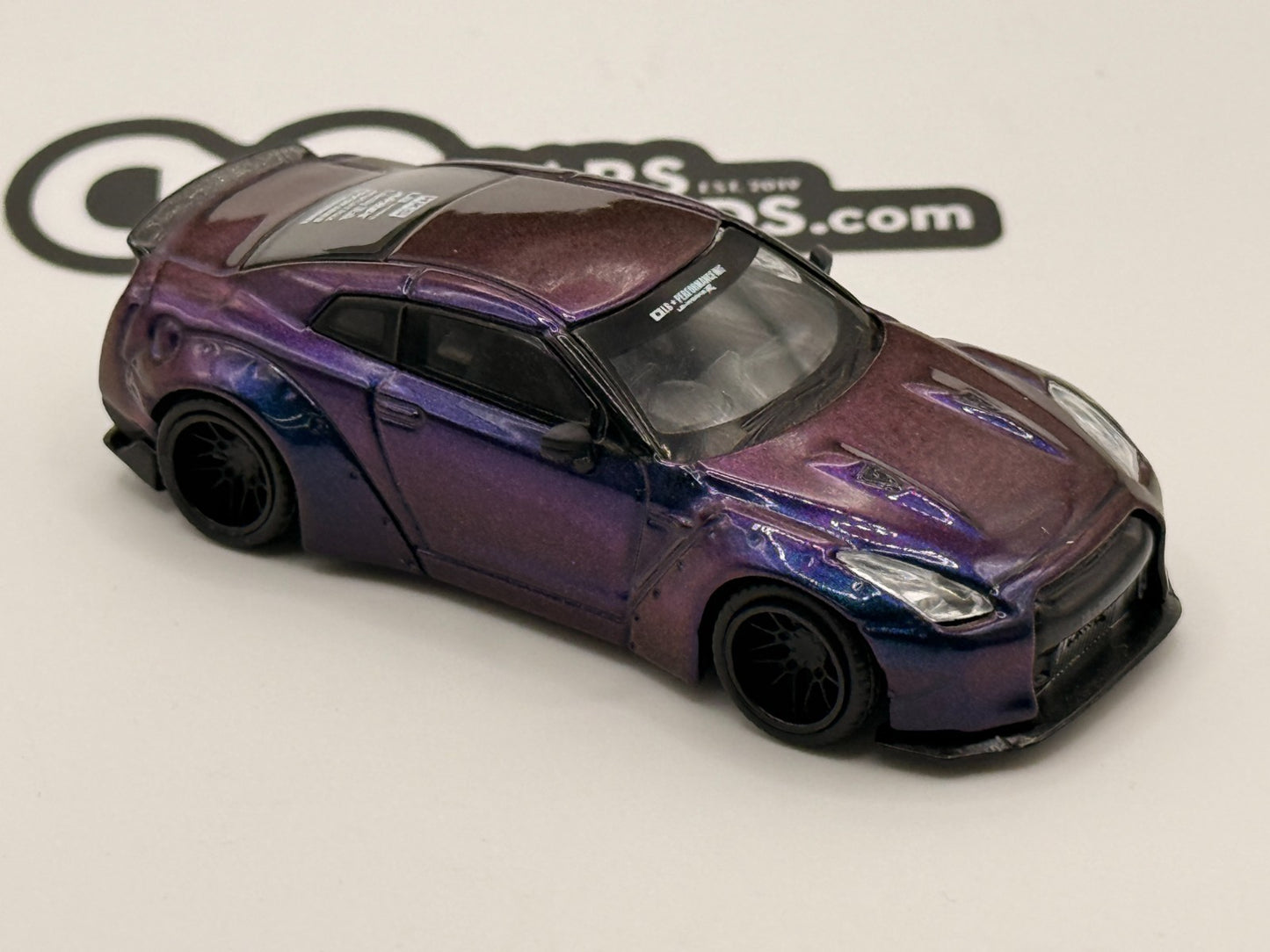 Mini GT #39 Liberty Walk LB Works Nissan GT-R R35 Magic Purple Open Box RARE